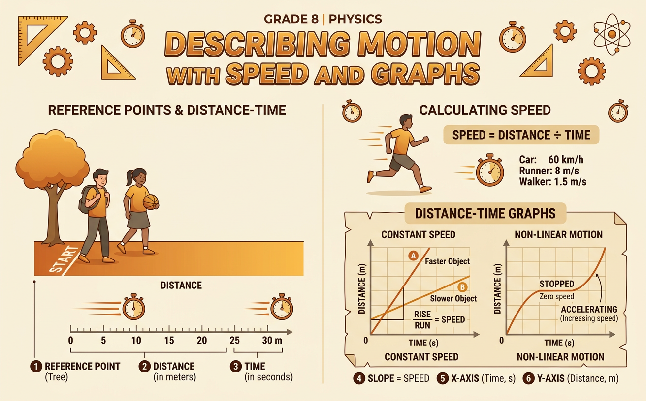 Describing Motion with Speed and Graphs