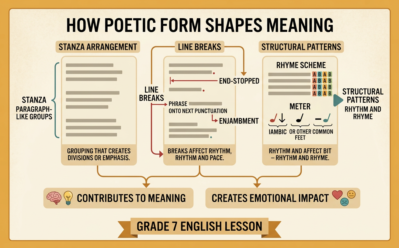 How Poetic Form Shapes Meaning