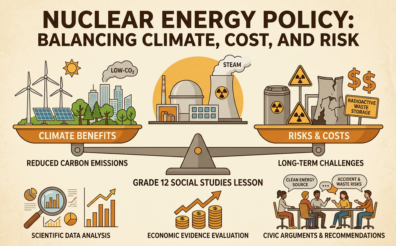 Nuclear Energy Policy: Balancing Climate, Cost, and Risk