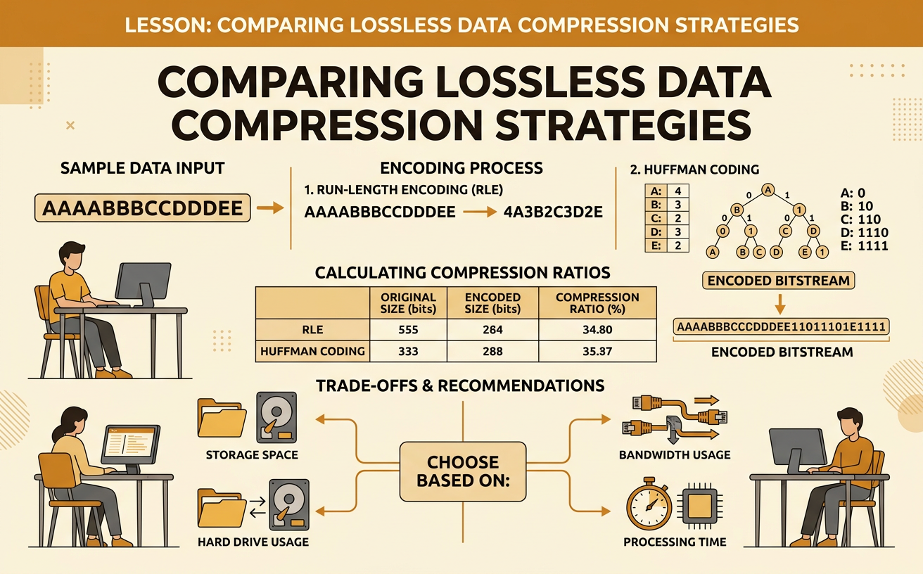 Comparing Lossless Data Compression Strategies