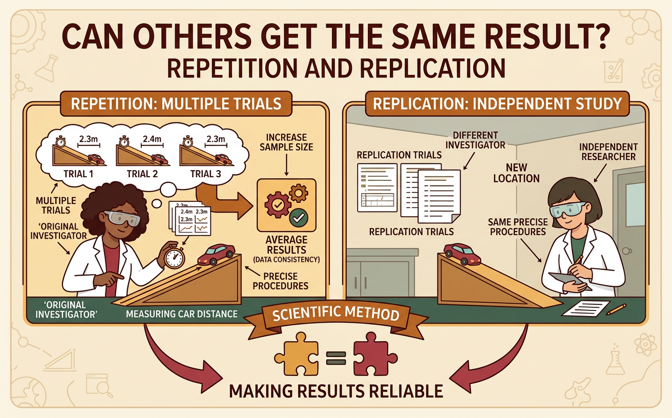 Can Others Get the Same Result? Repetition and Replication