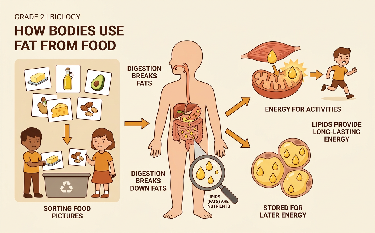 How Bodies Use Fat from Food