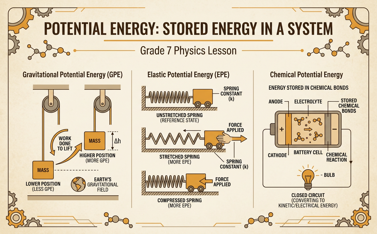 Potential Energy: Stored Energy in a System