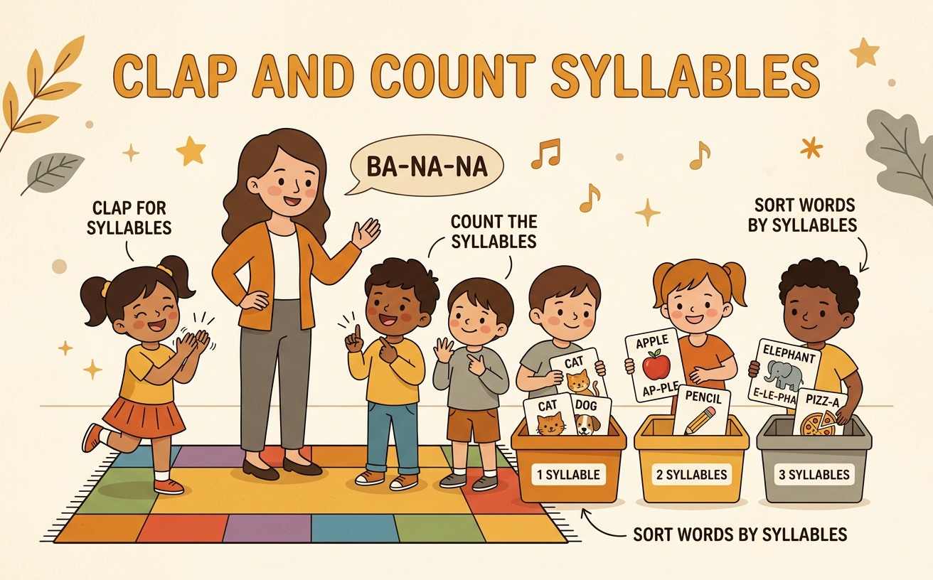 Clap and Count Syllables