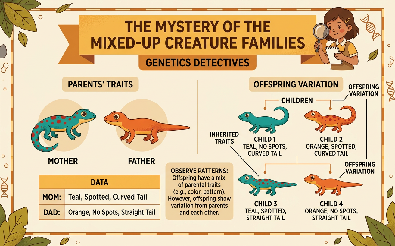 The Mystery of the Mixed-Up Creature Families