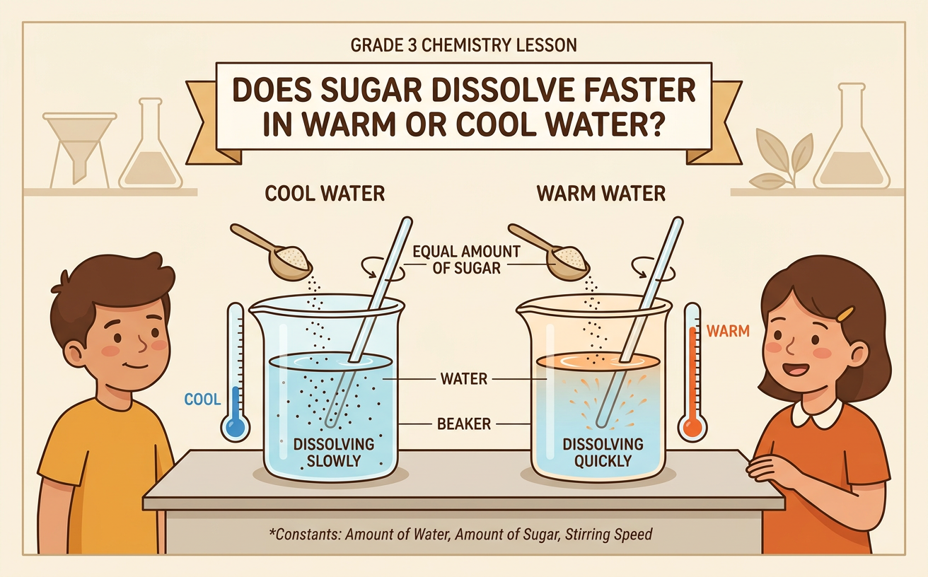 Does Sugar Dissolve Faster in Warm or Cool Water?