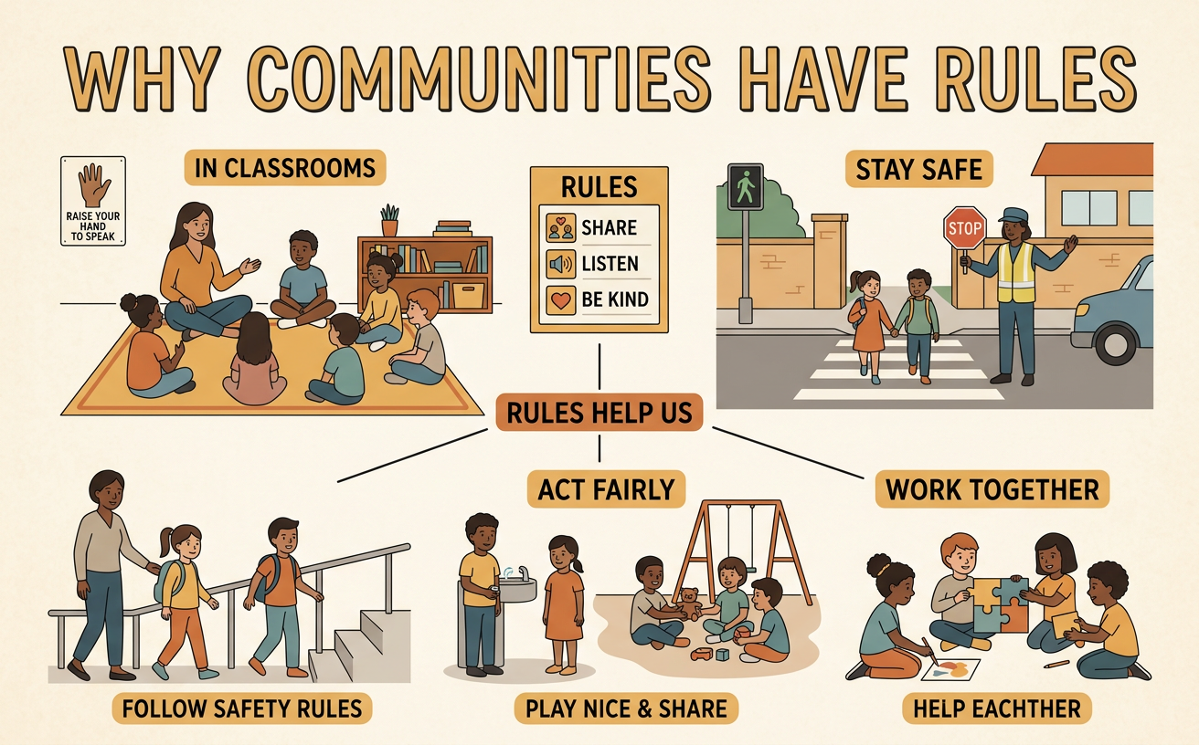 Why Communities Have Rules