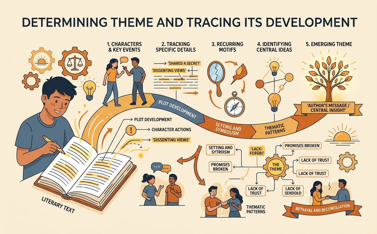 Determining Theme and Tracing Its Development