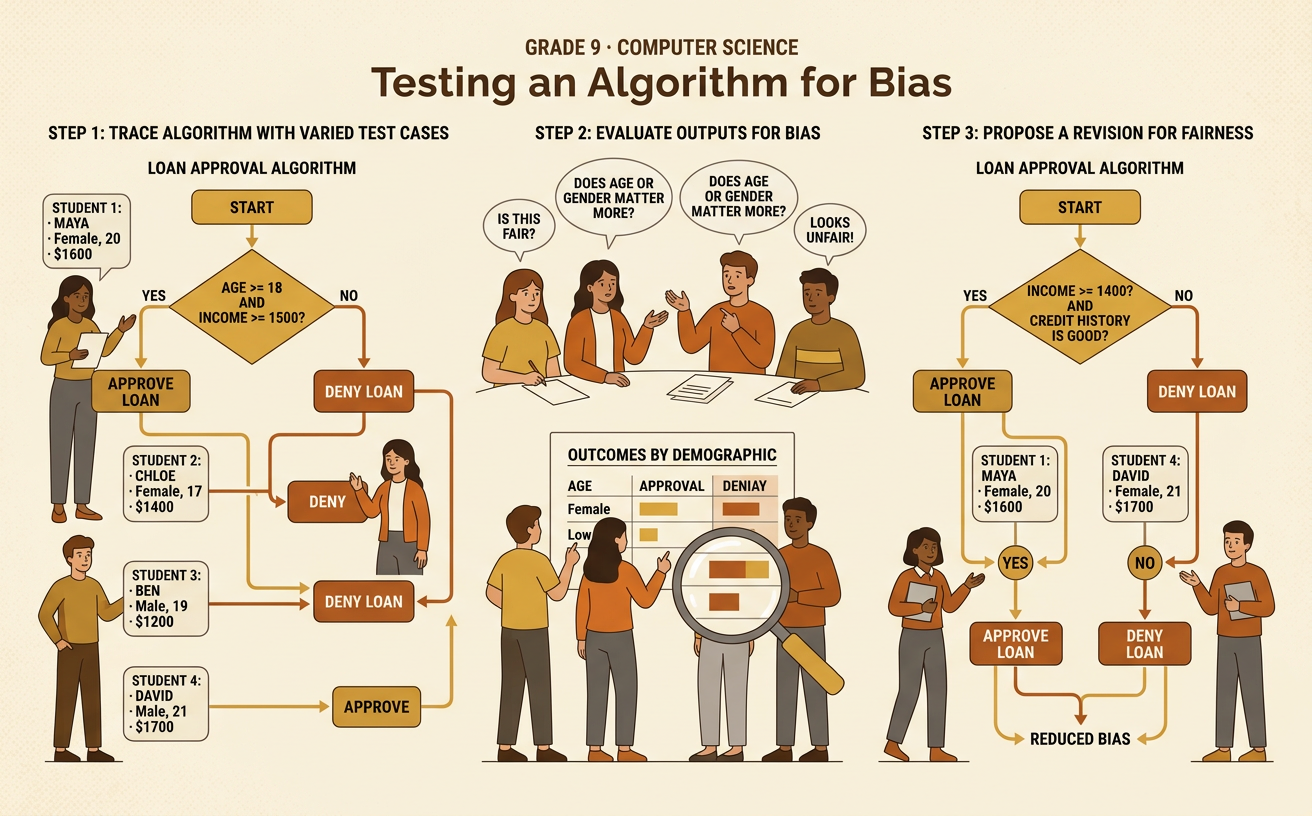 Testing an Algorithm for Bias