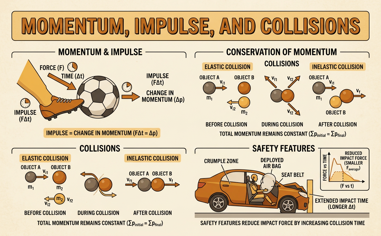 Momentum, Impulse, and Collisions