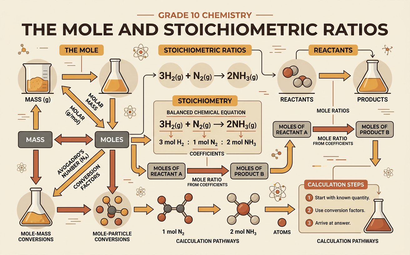 The Mole and Stoichiometric Ratios