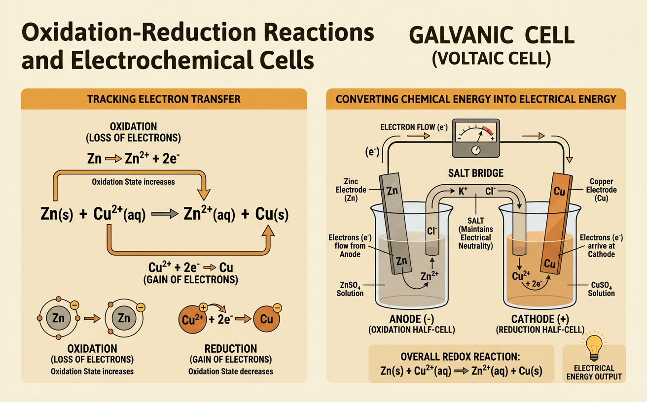 Oxidation-Reduction Reactions and Electrochemical Cells
