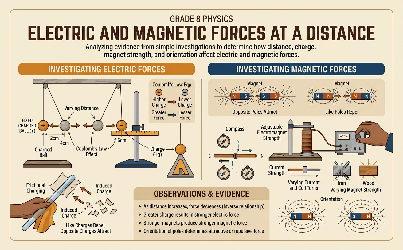 Electric and Magnetic Forces at a Distance