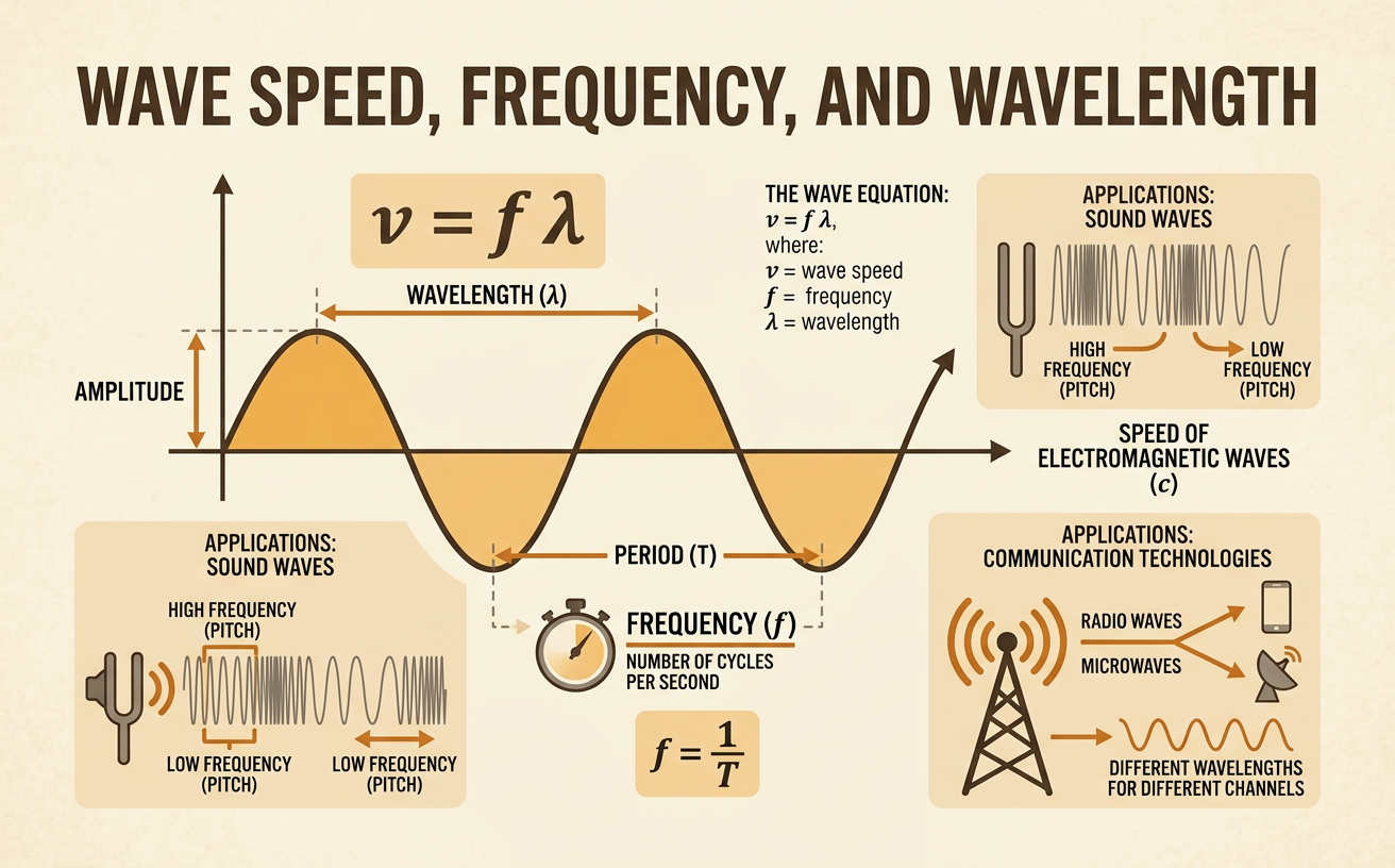 Wave Speed, Frequency, and Wavelength