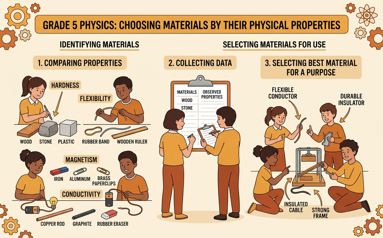 Choosing Materials by Their Physical Properties