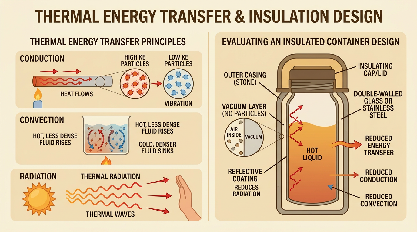 Thermal Energy Transfer and Insulation Design