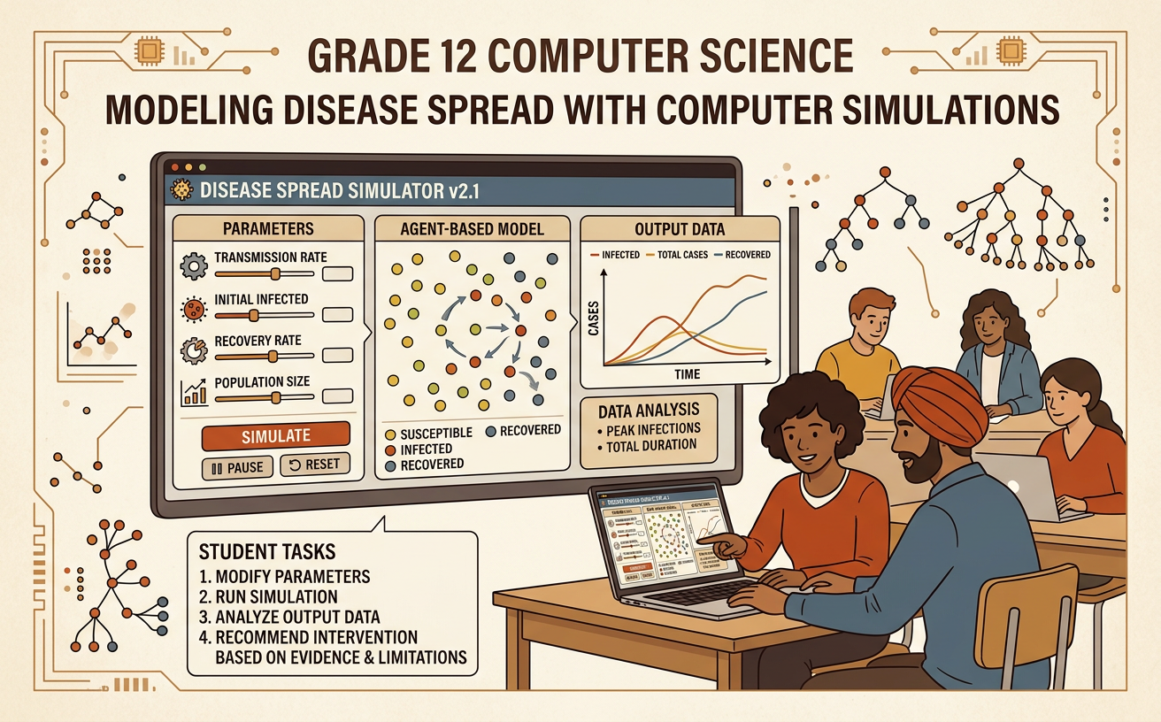 Modeling Disease Spread with Computer Simulations