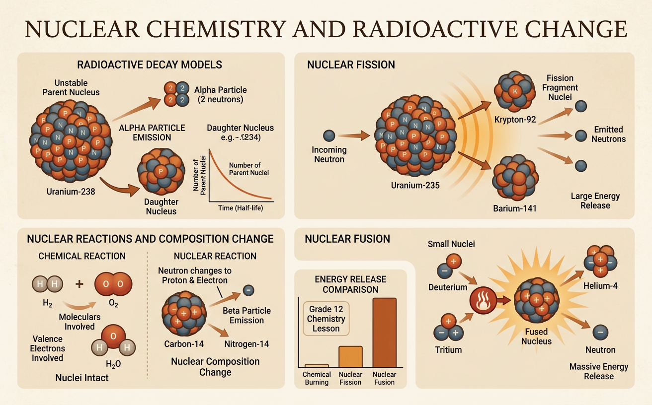 Nuclear Chemistry and Radioactive Change