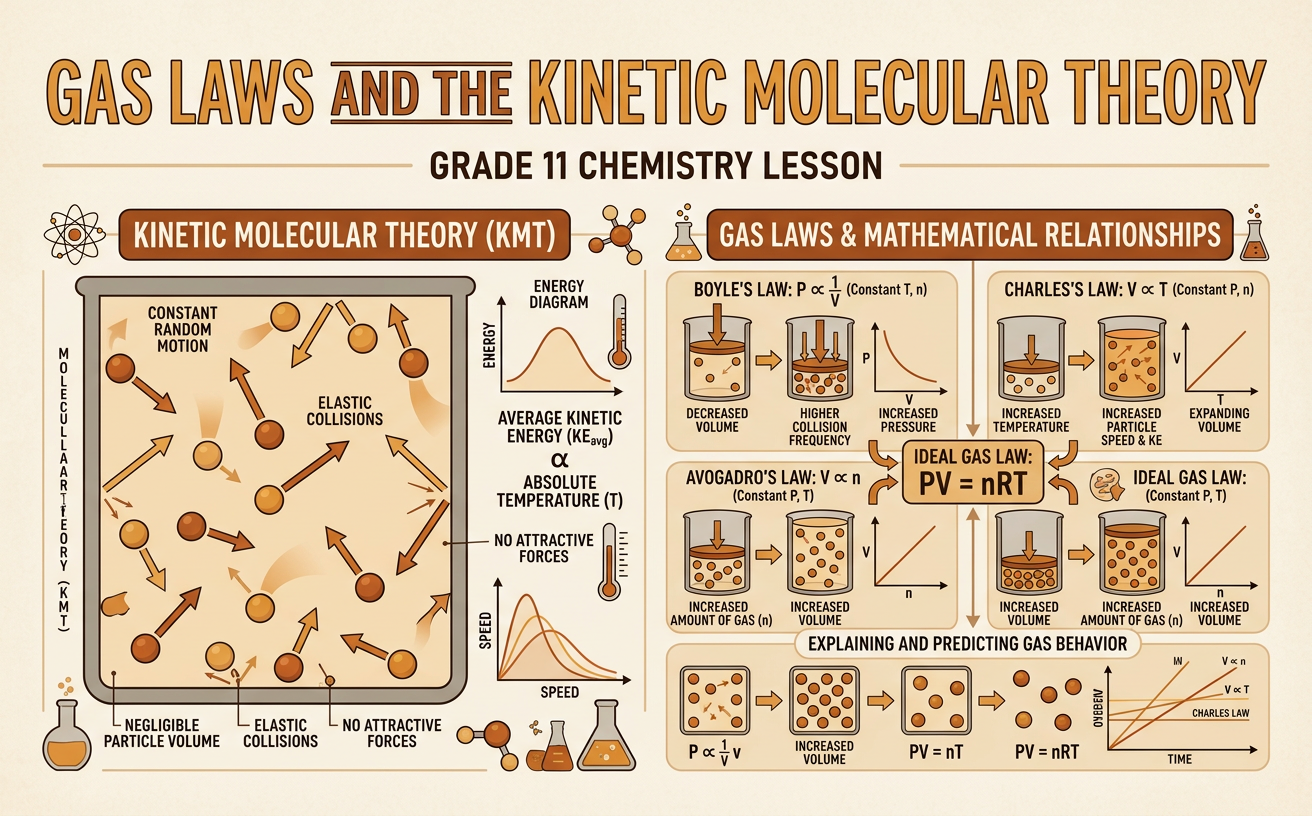 Gas Laws and the Kinetic Molecular Theory