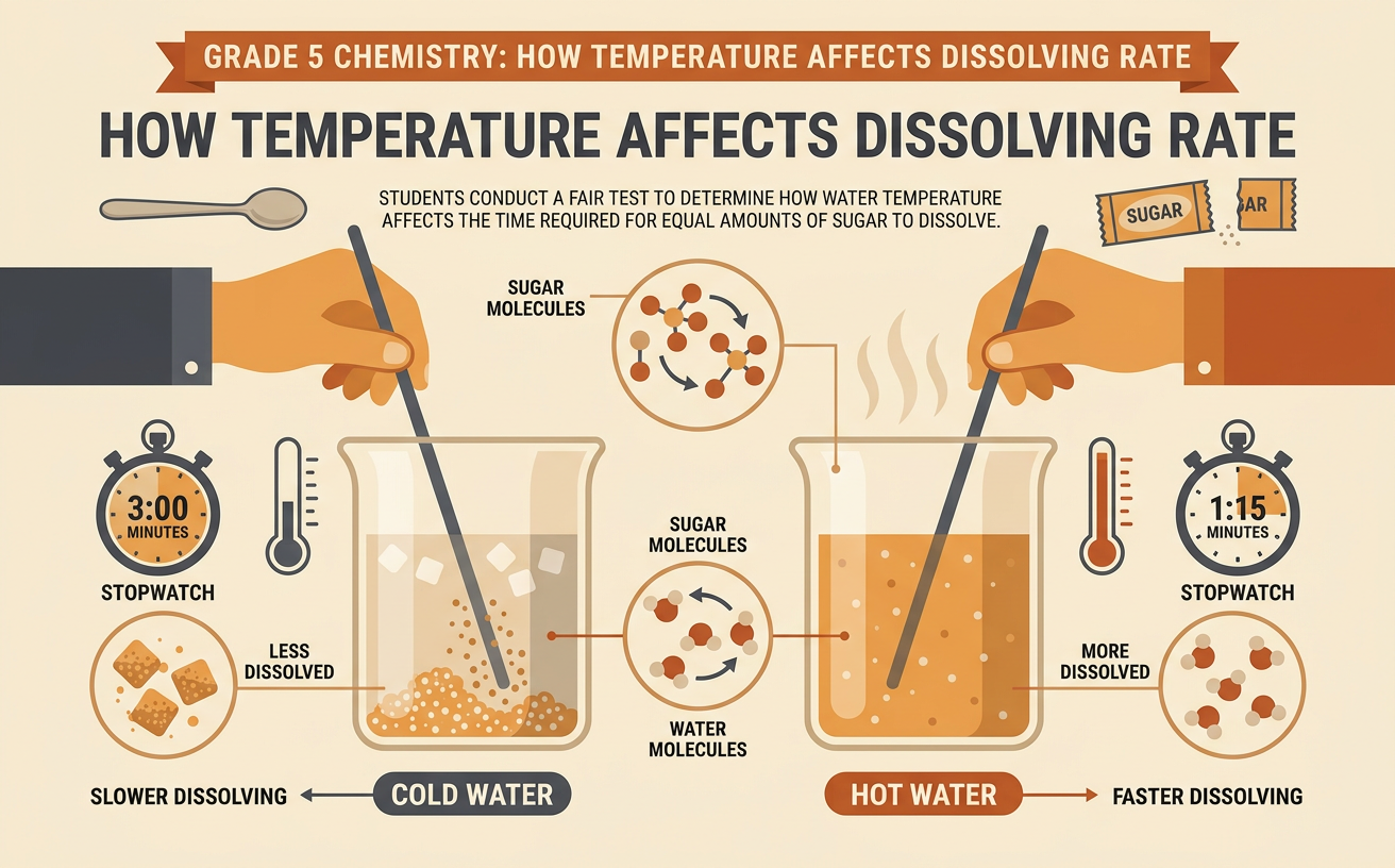 How Temperature Affects Dissolving Rate