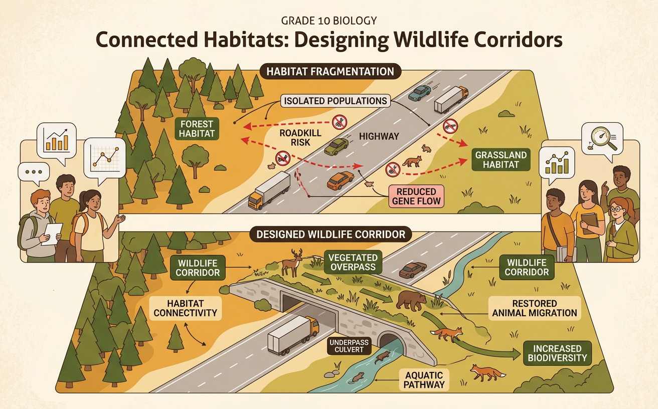 Connected Habitats: Designing Wildlife Corridors