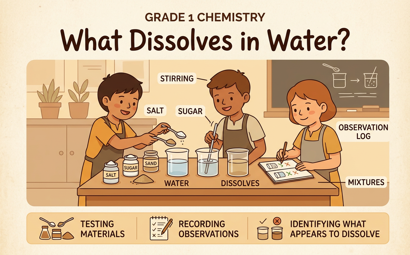 What Dissolves in Water?