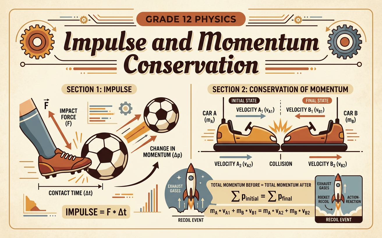 Impulse and Momentum Conservation