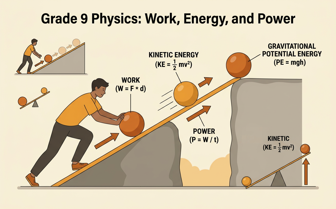 Work, Energy, and Power