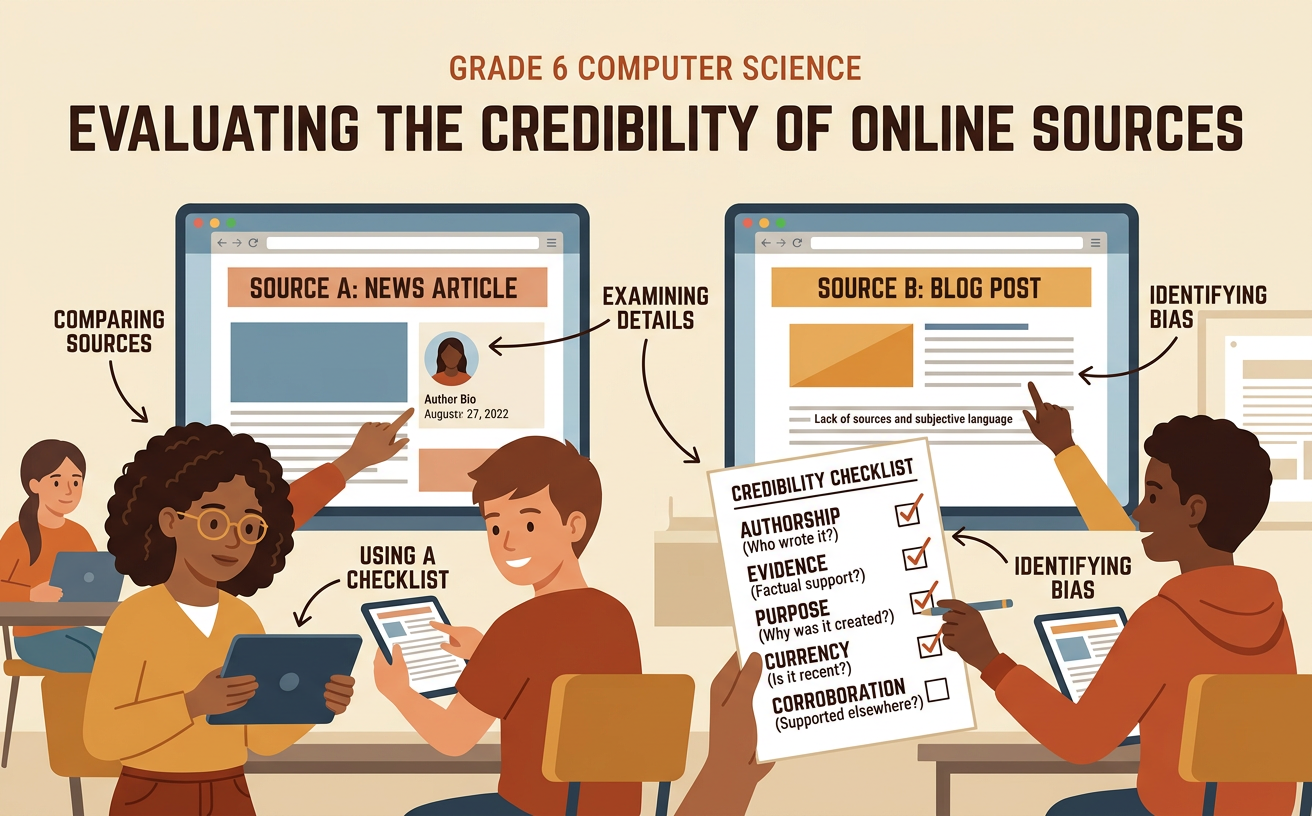 Evaluating the Credibility of Online Sources
