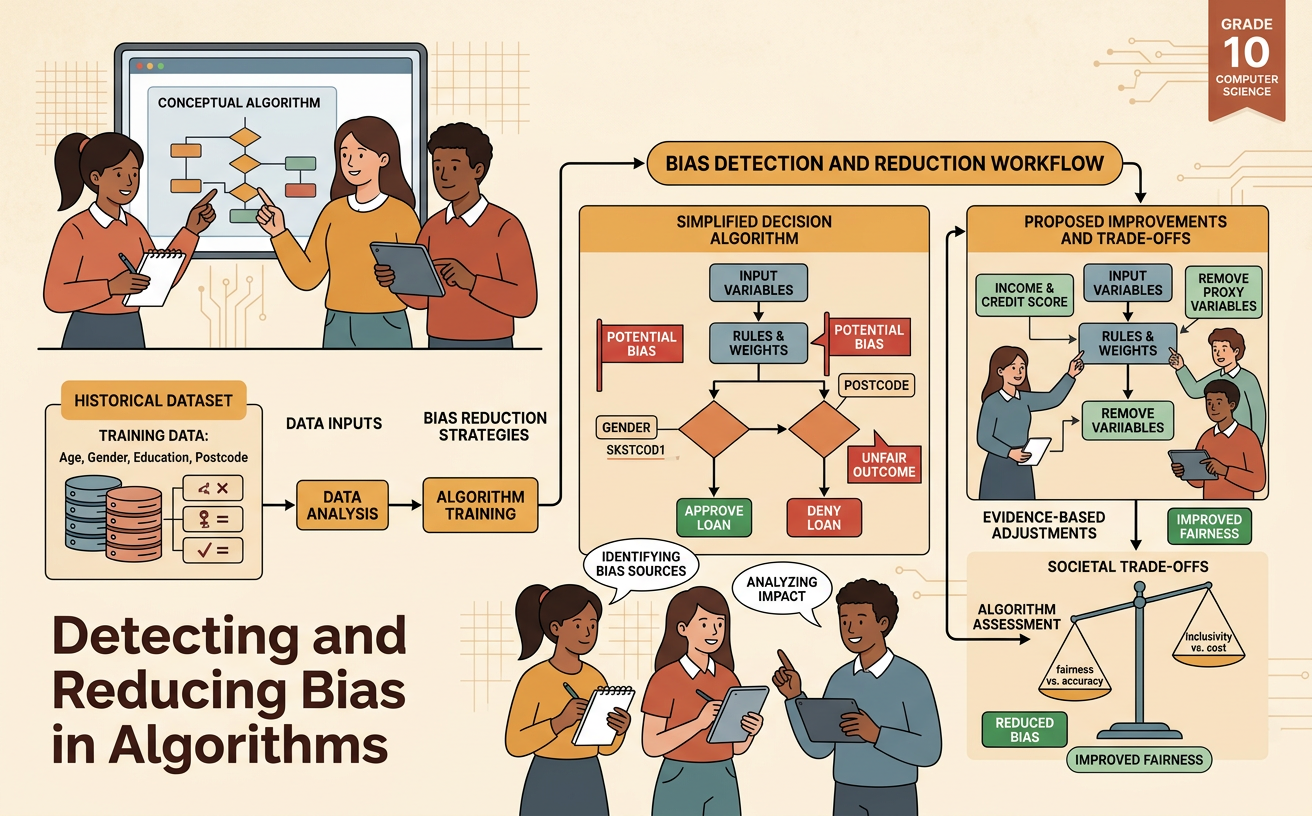 Detecting and Reducing Bias in Algorithms