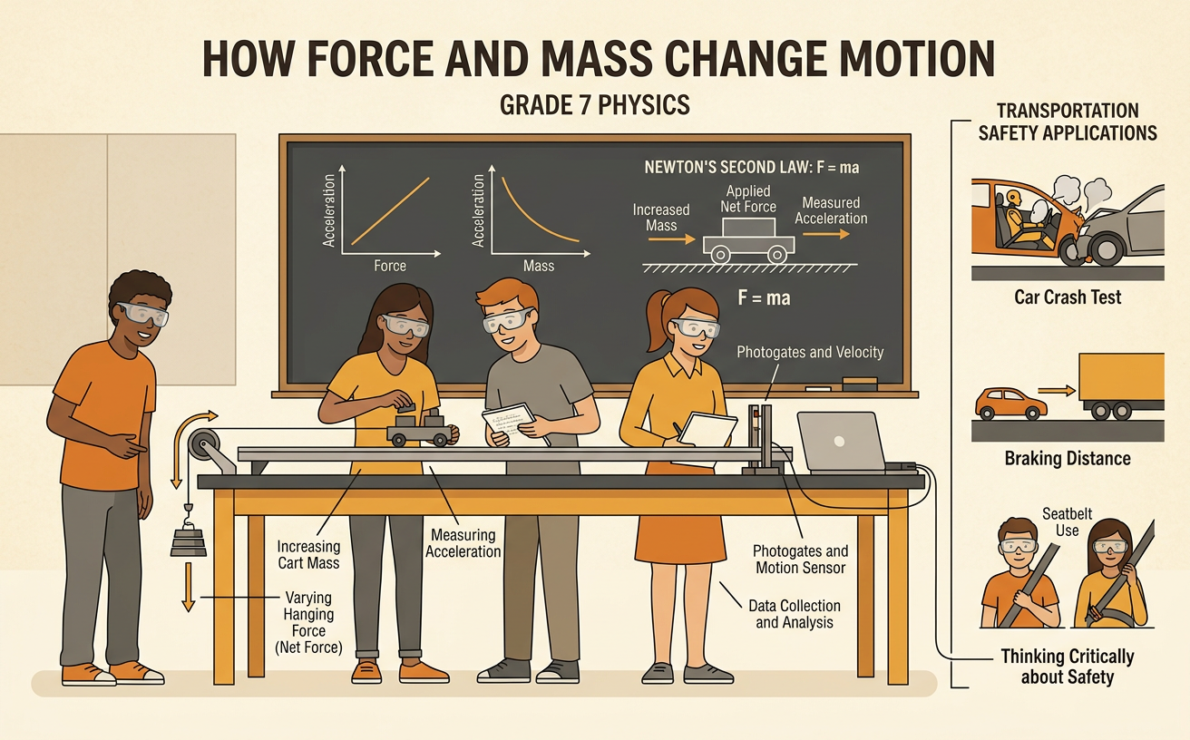 How Force and Mass Change Motion