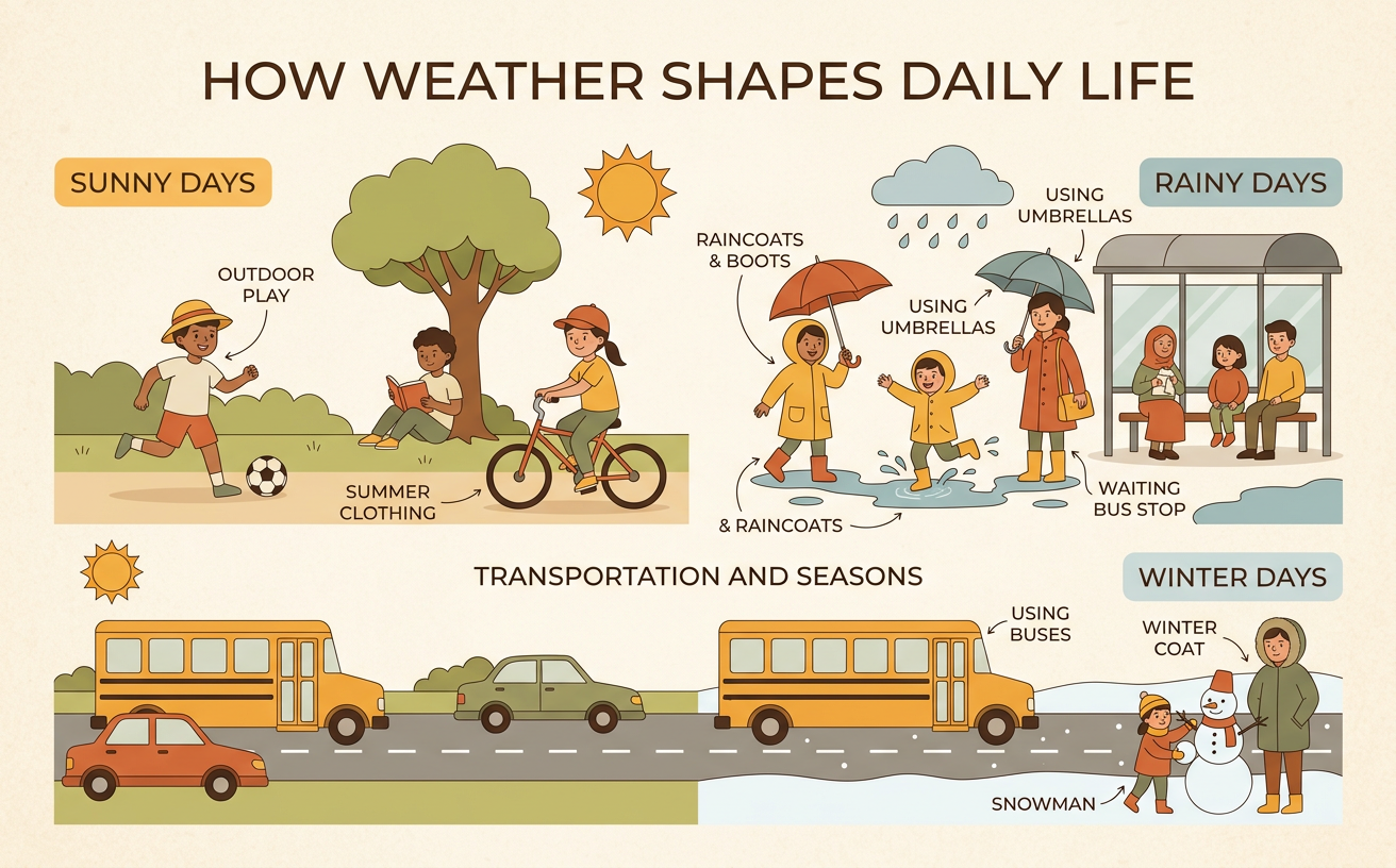 How Weather Shapes Daily Life