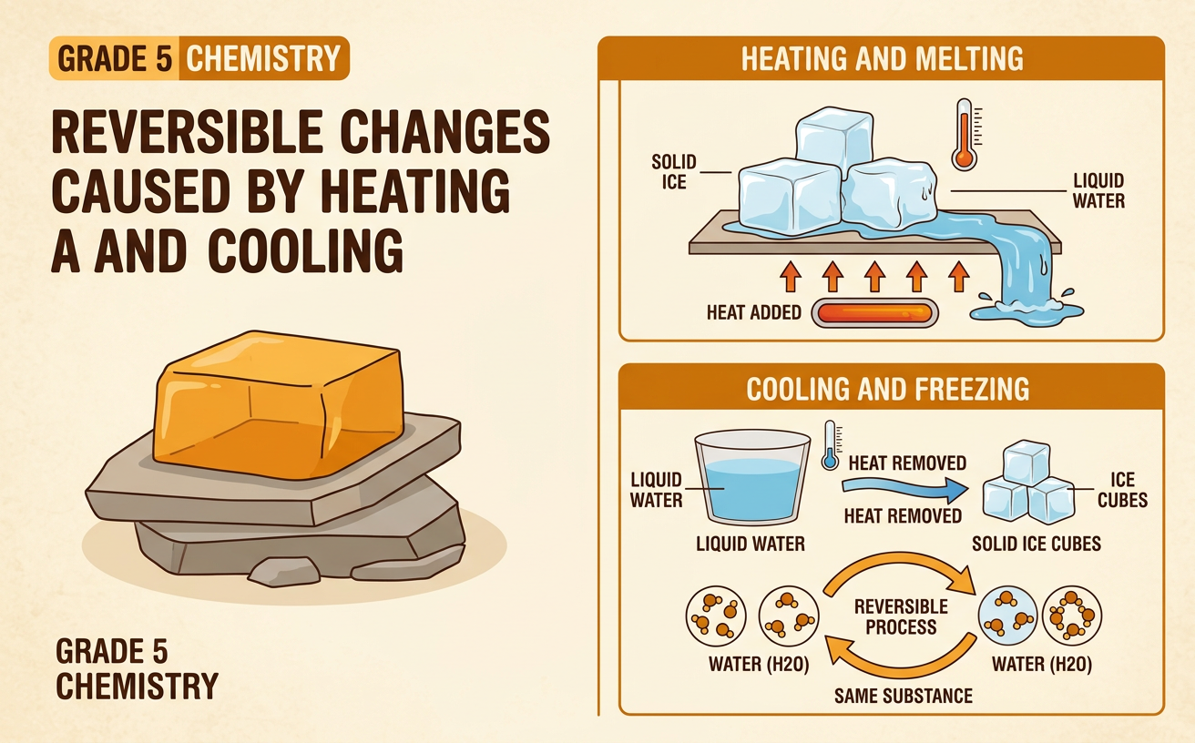 Reversible Changes Caused by Heating and Cooling