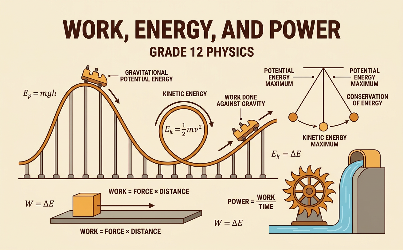 Work, Energy, and Power