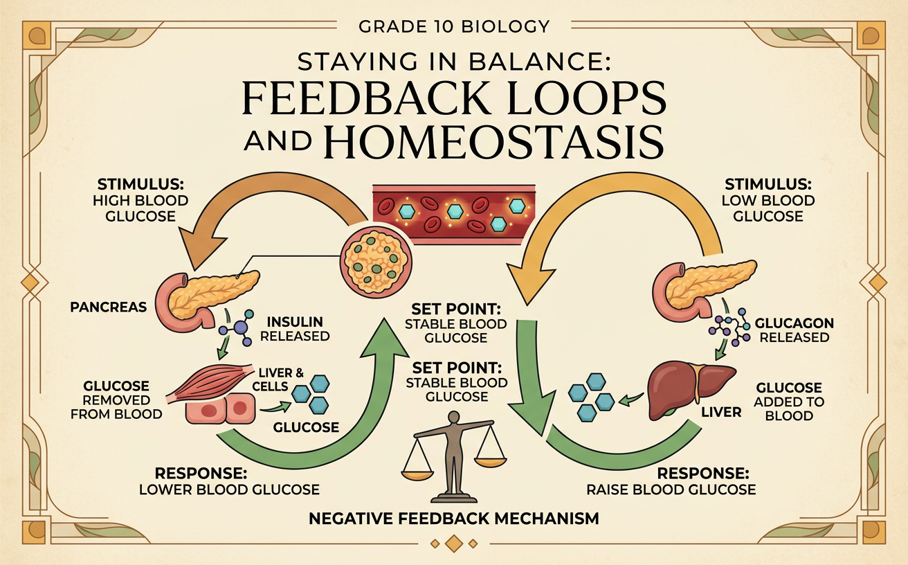 Staying in Balance: Feedback Loops and Homeostasis