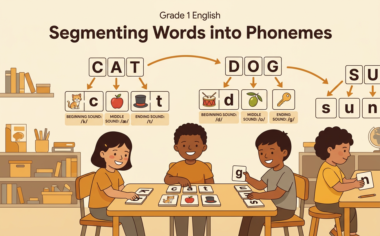 Segmenting Words into Phonemes
