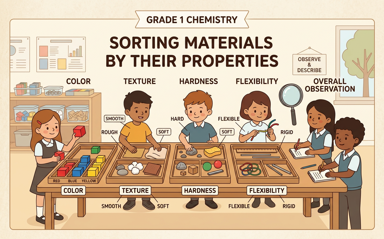 Sorting Materials by Their Properties