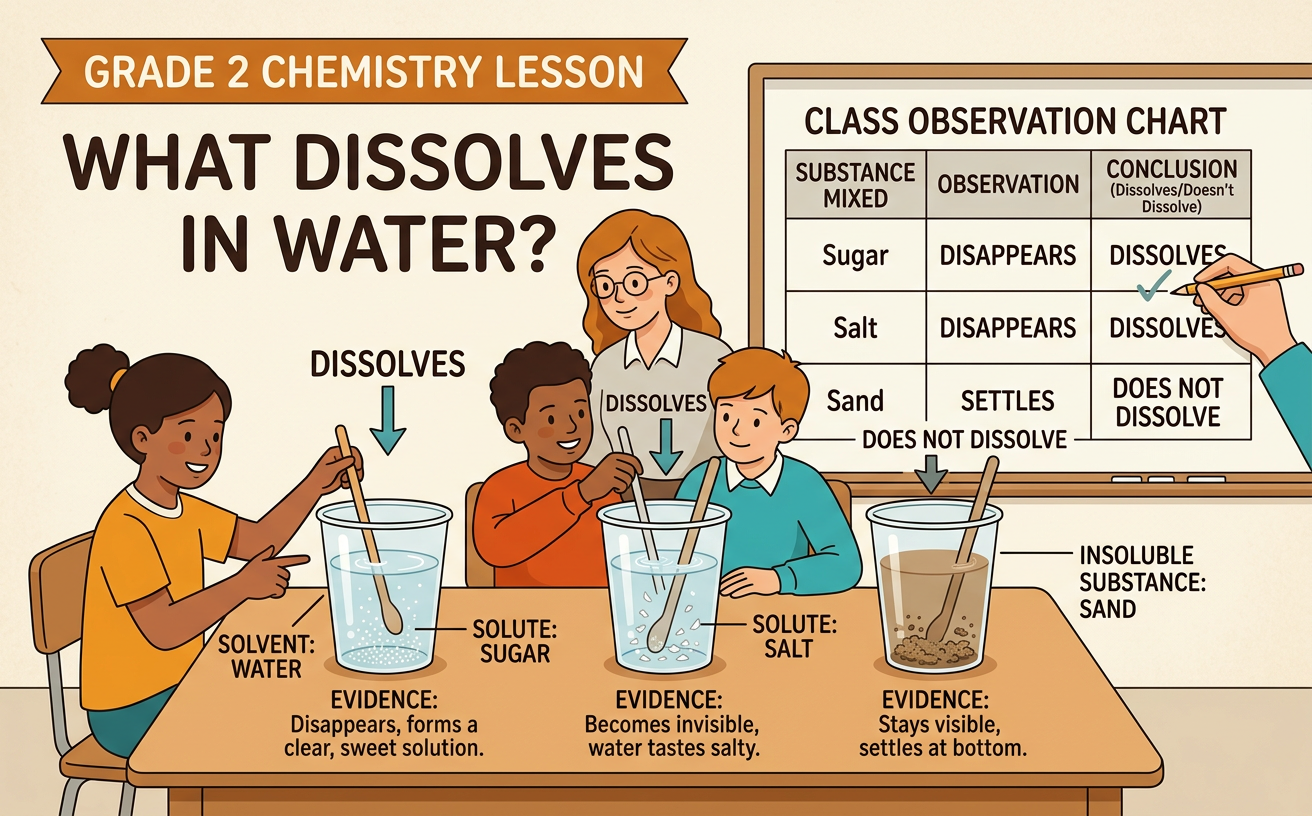 What Dissolves in Water?