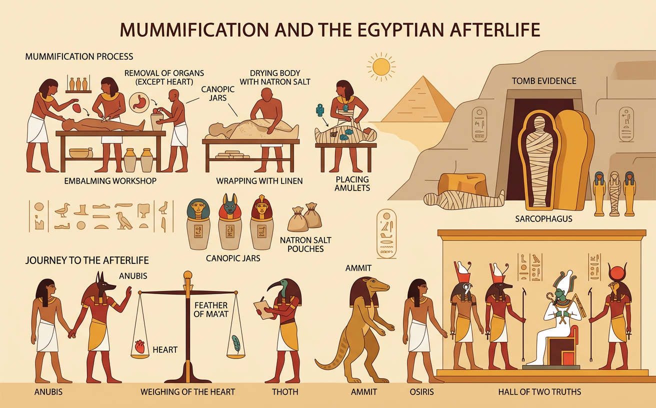 Mummification and the Egyptian Afterlife