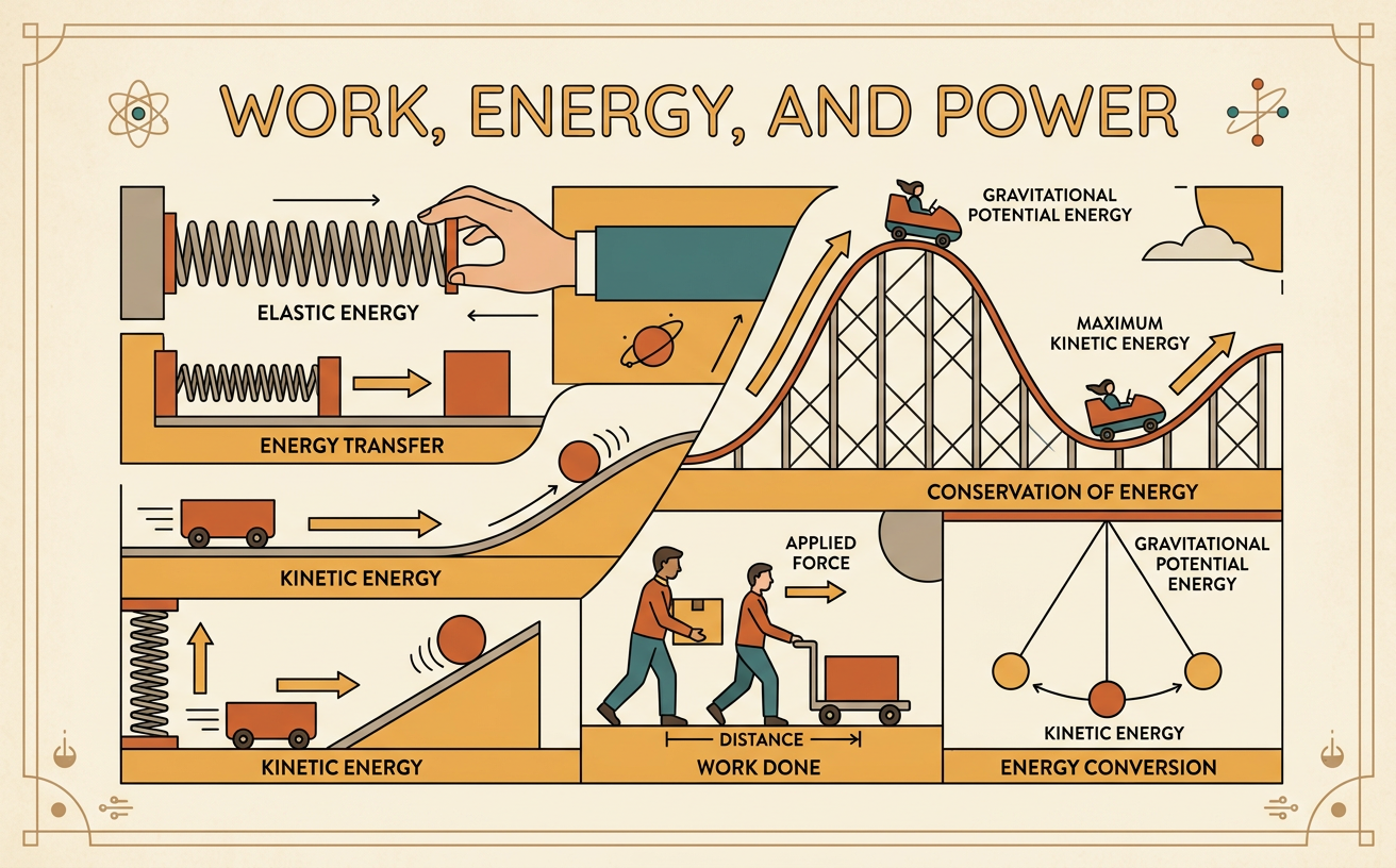 Work, Energy, and Power