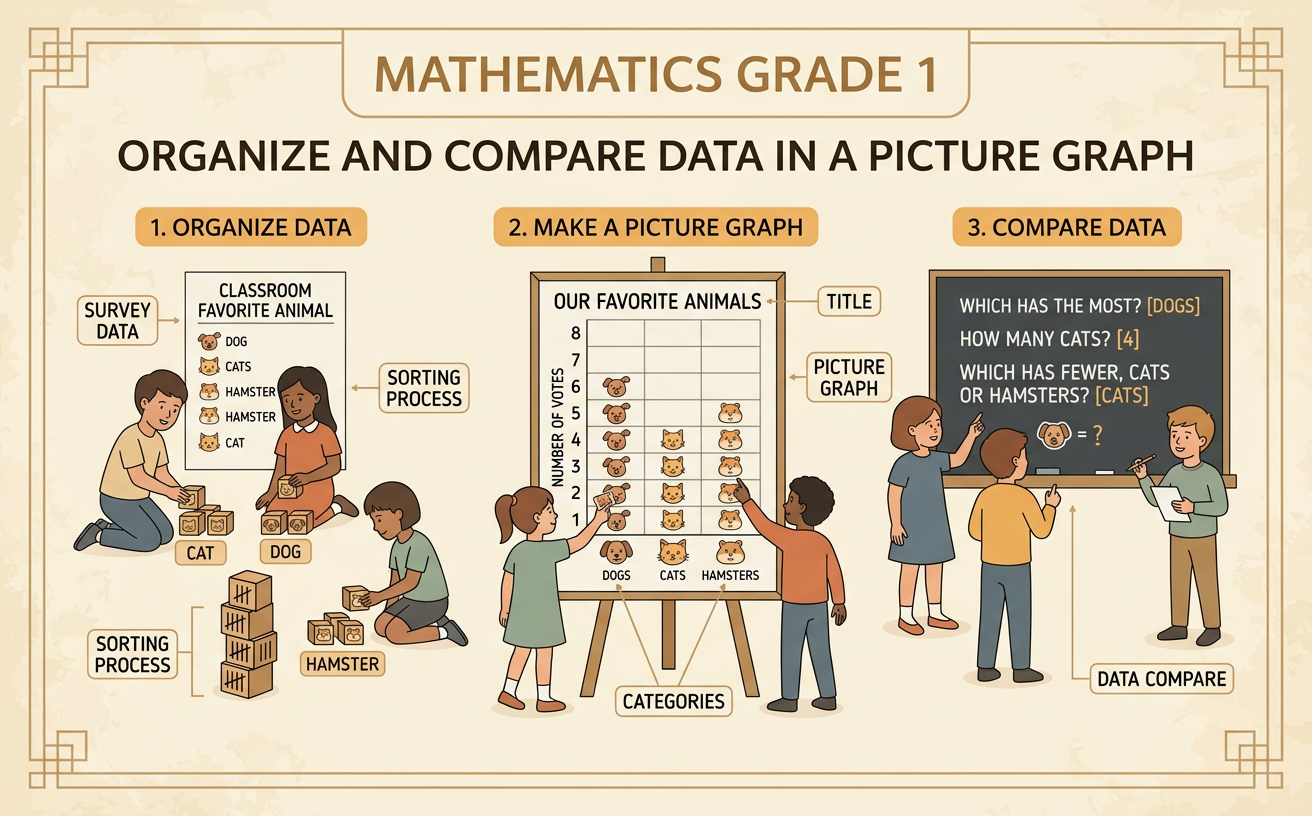 Organize and Compare Data in a Picture Graph