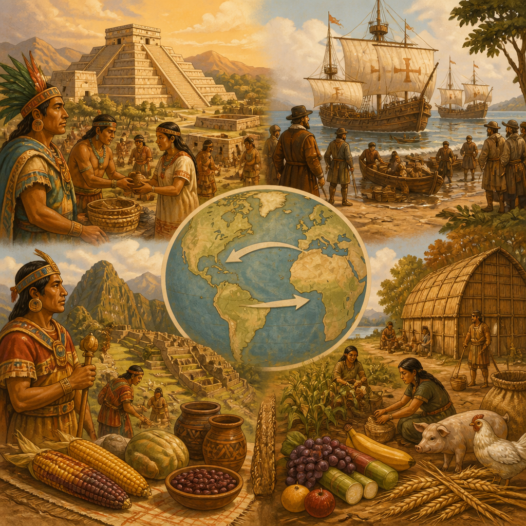 Indigenous American Civilizations, Exploration, and Global Exchange