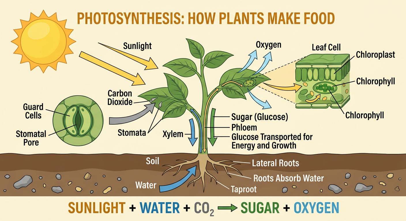 Photosynthesis: How Plants Make Food
