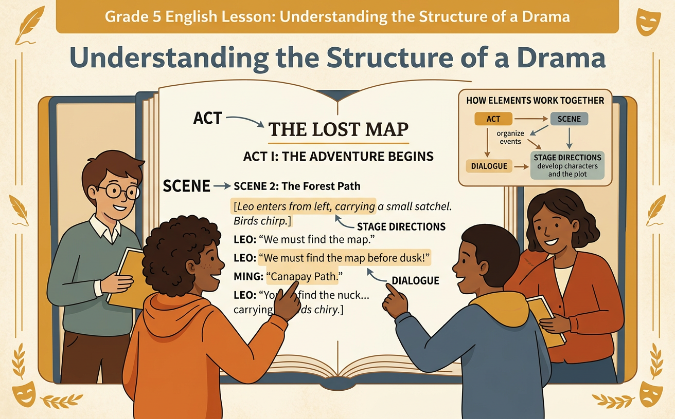 Understanding the Structure of a Drama