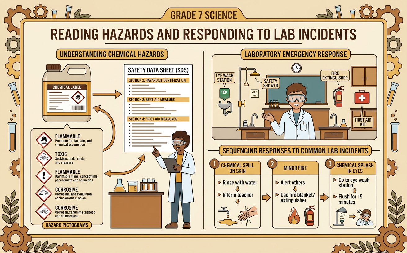 Reading Hazards and Responding to Lab Incidents