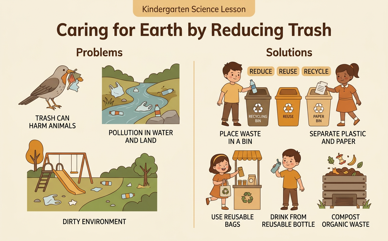 Caring for Earth by Reducing Trash