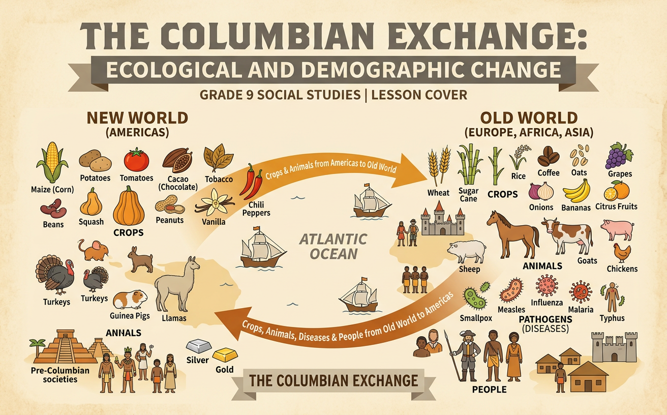 The Columbian Exchange: Ecological and Demographic Change