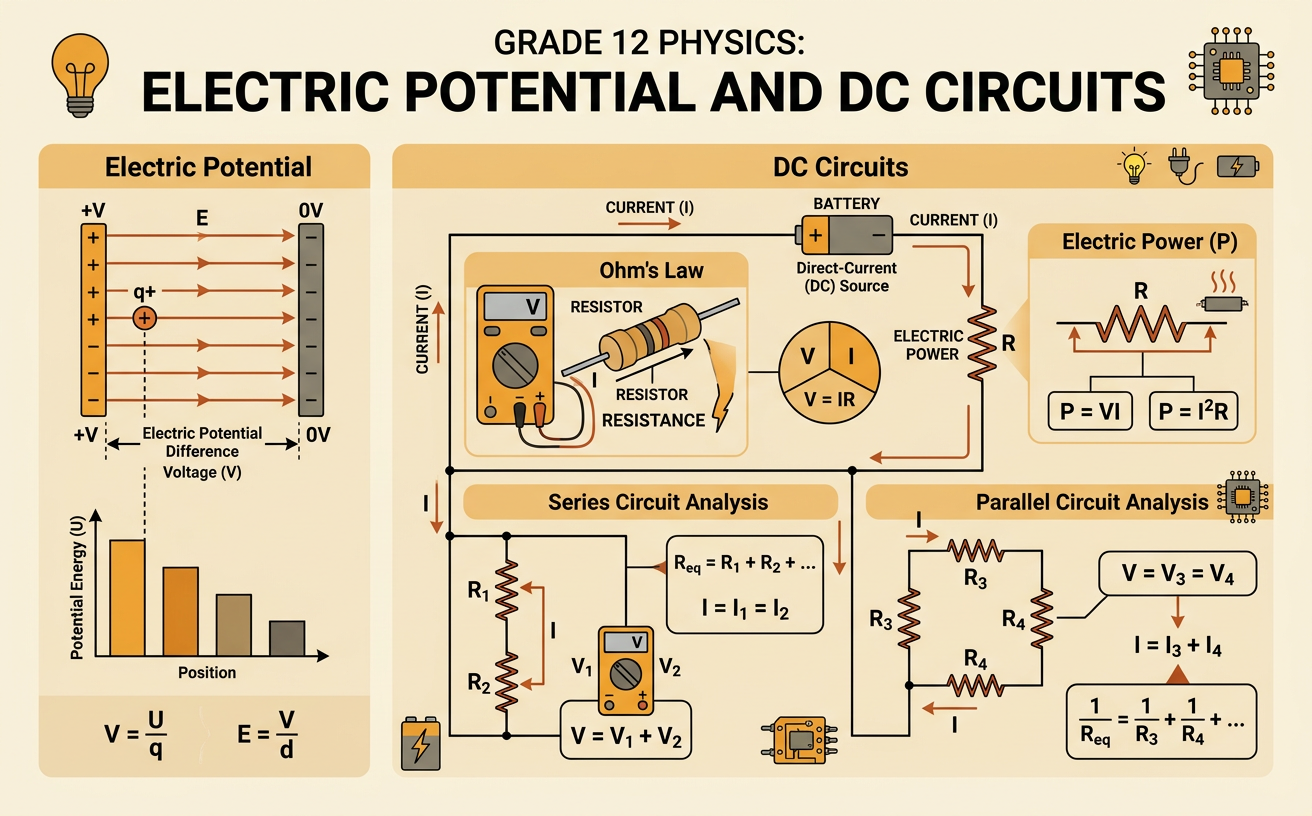 Electric Potential and DC Circuits