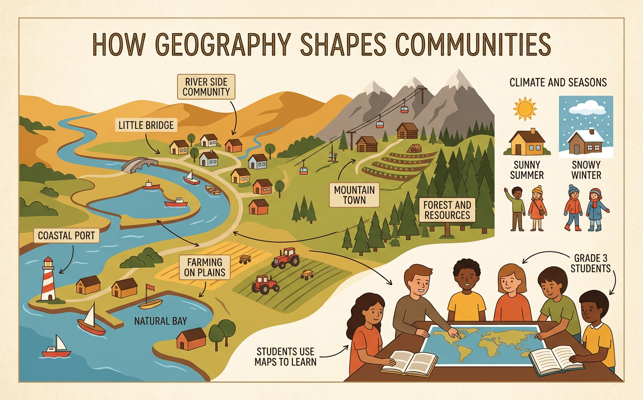 How Geography Shapes Communities