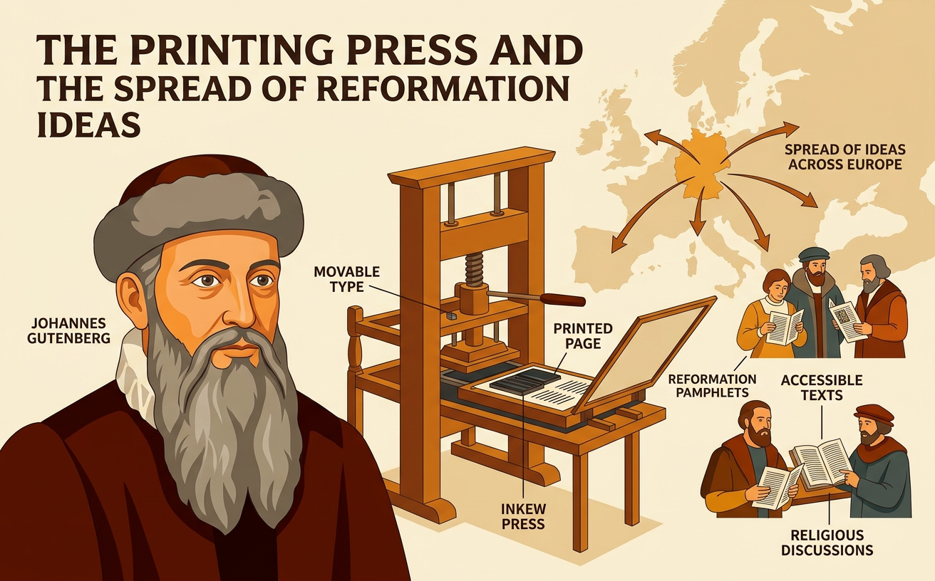 The Printing Press and the Spread of Reformation Ideas